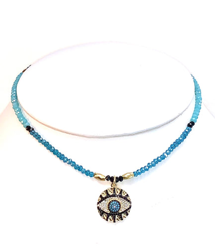 Evil eye necklace