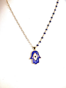Hamsa necklace