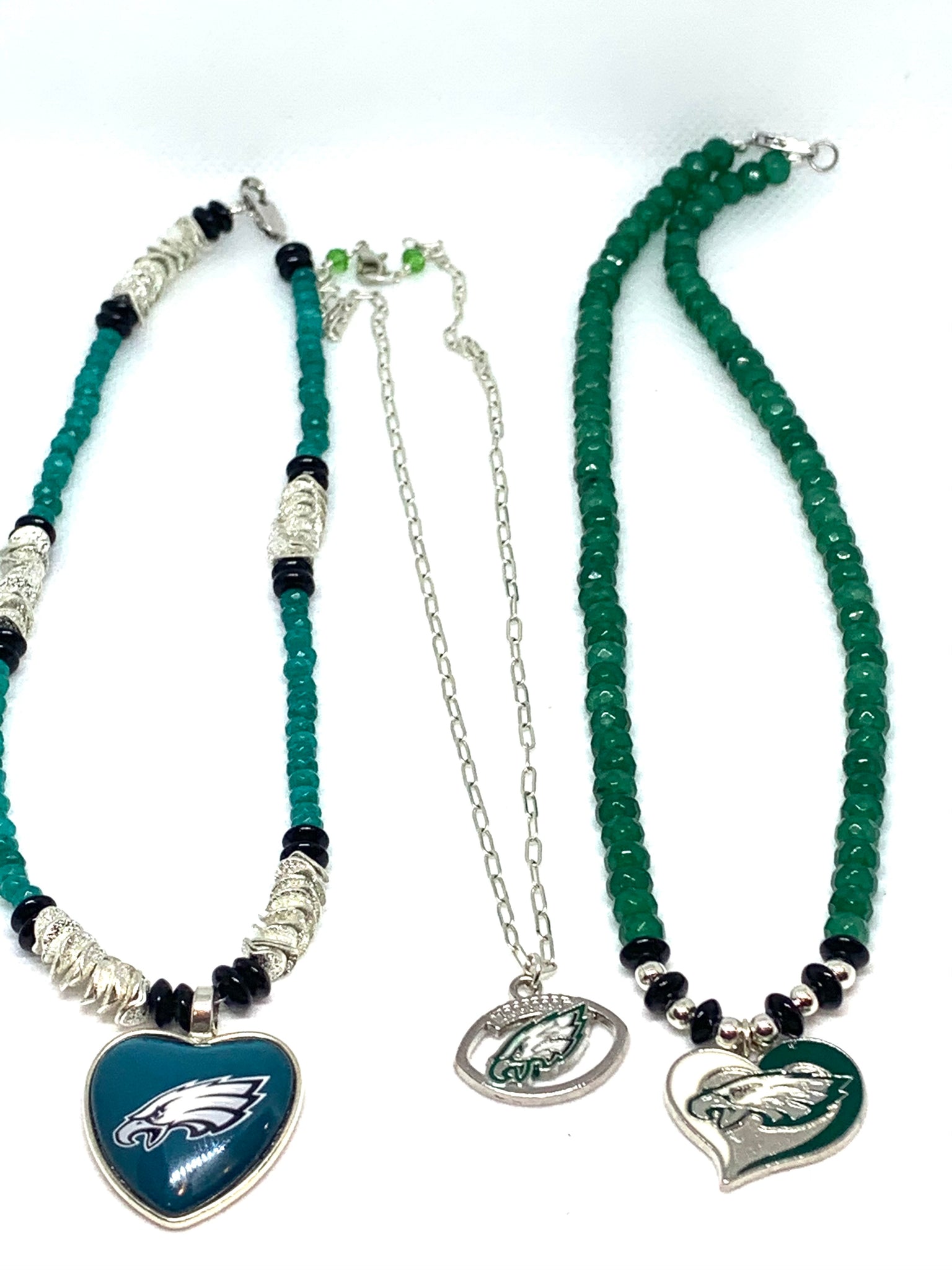 Philadelphia eagles necklace – Heidi Leonard Jewelry